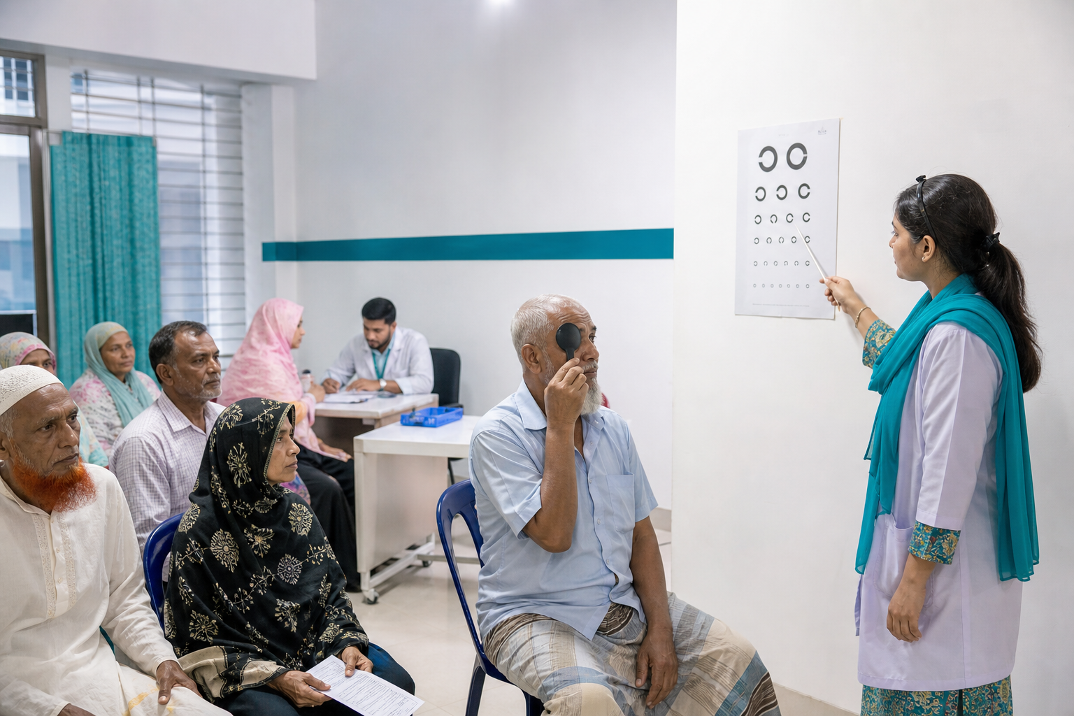 Community eye care activity